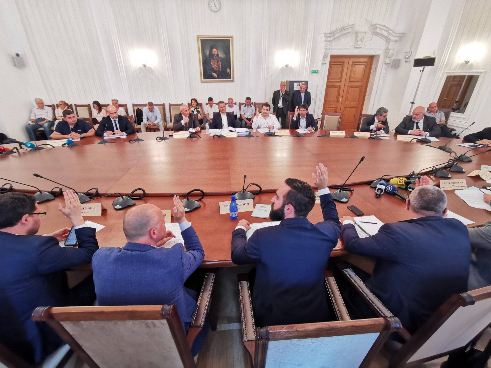  Заседание на парламентарната комисия по антикорупция 